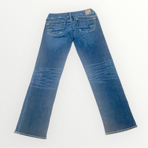 American Eagle Low Rise Crop Jeans Denim - Picture 2 of 16